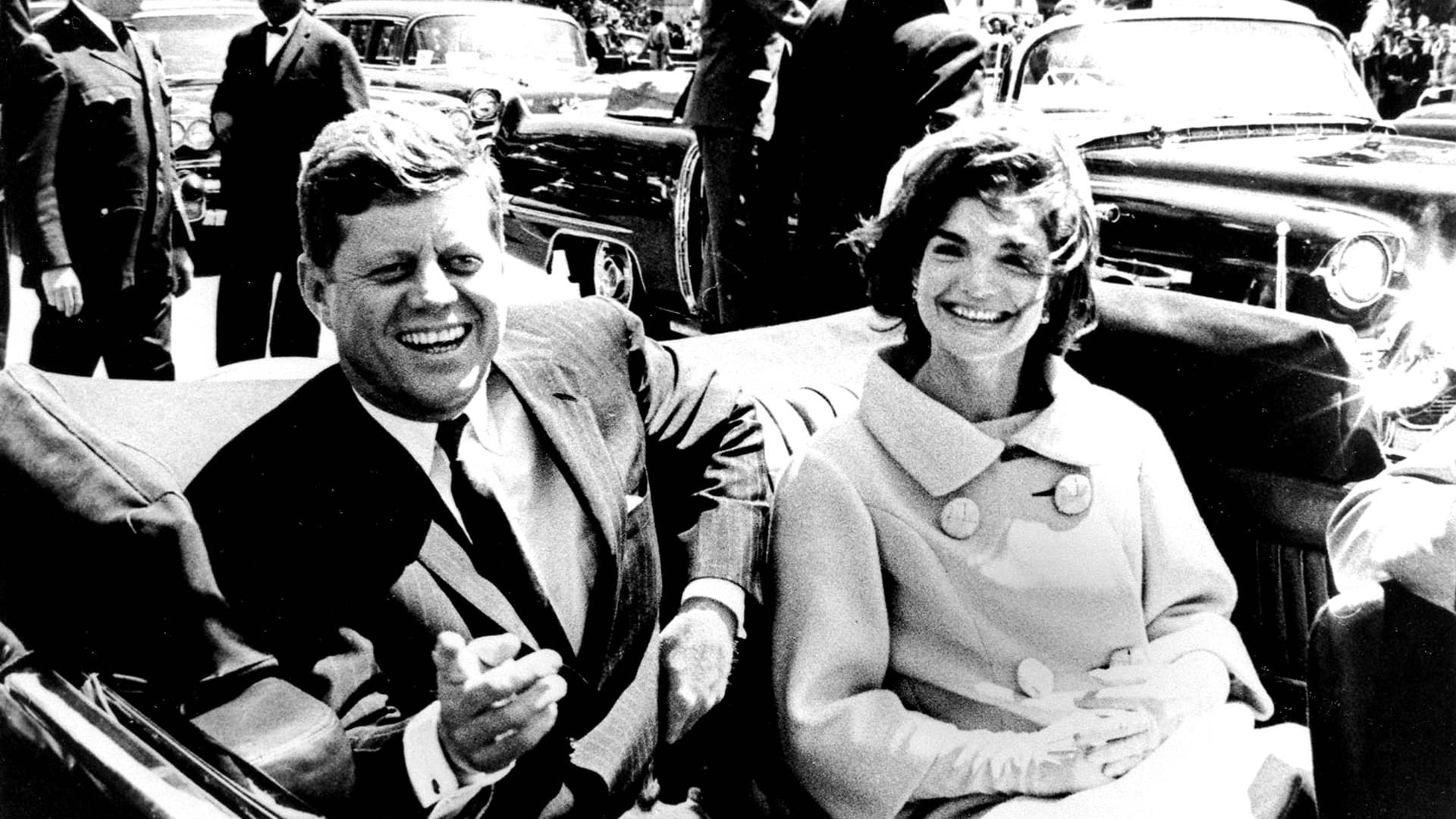 John F. Kennedy mit seiner Frau Jacqueline: 1963 wurde der US-Präsident ermordet.