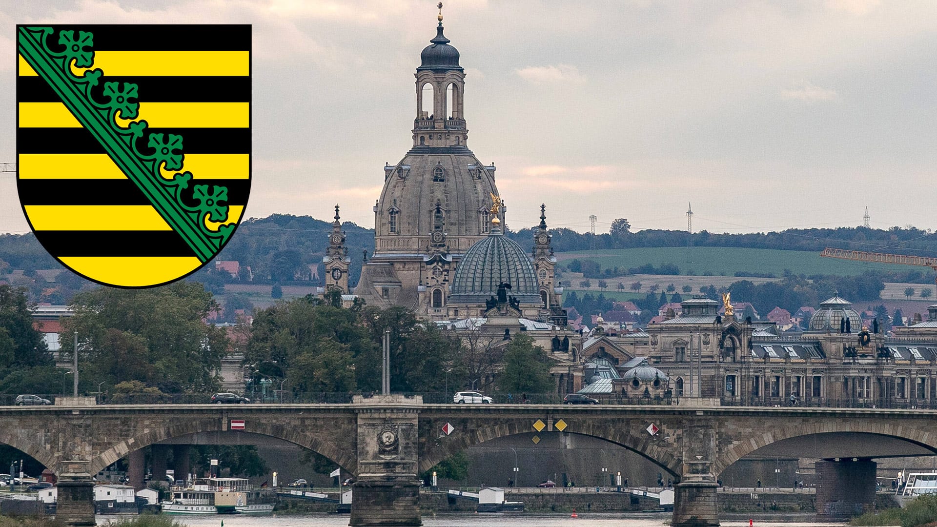 Blick auf Dresden