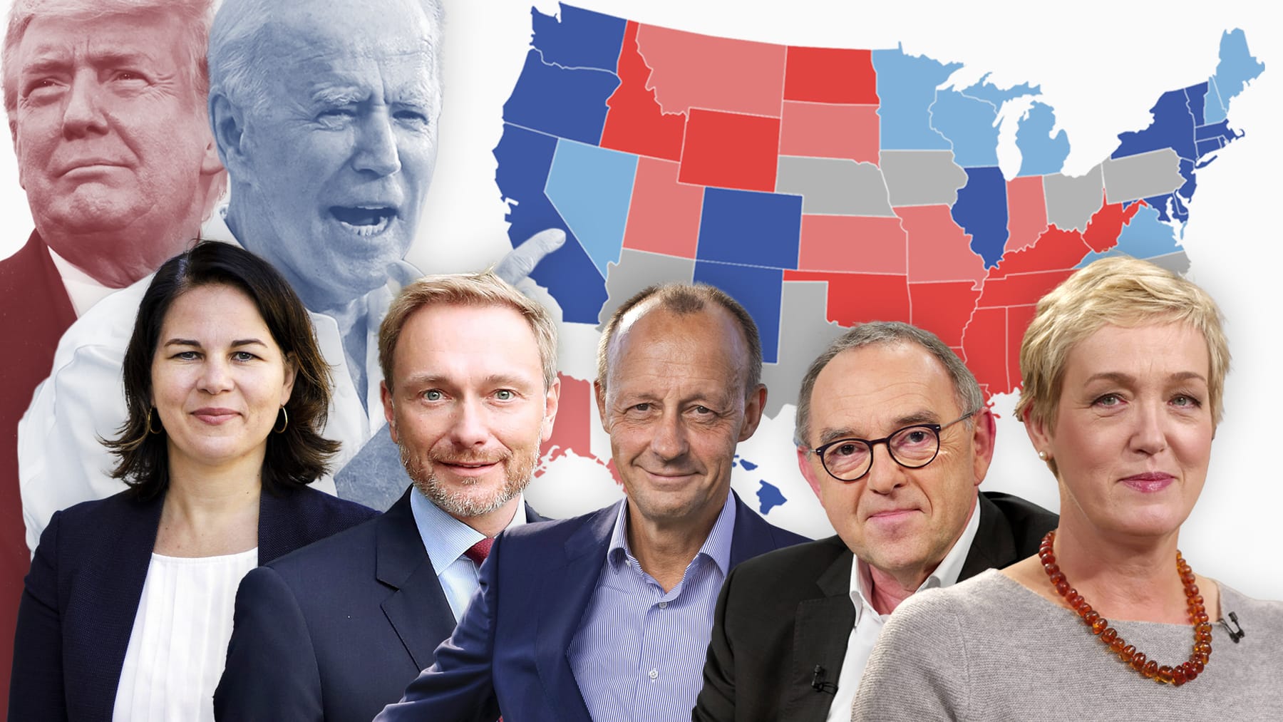 US-Wahl 2020 – Röttgen, Lindner, Baerbock, Walter-Borjans Und Merz ...