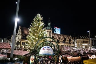 Eröffnung des Leipziger Weihnachtsmarktes 2019