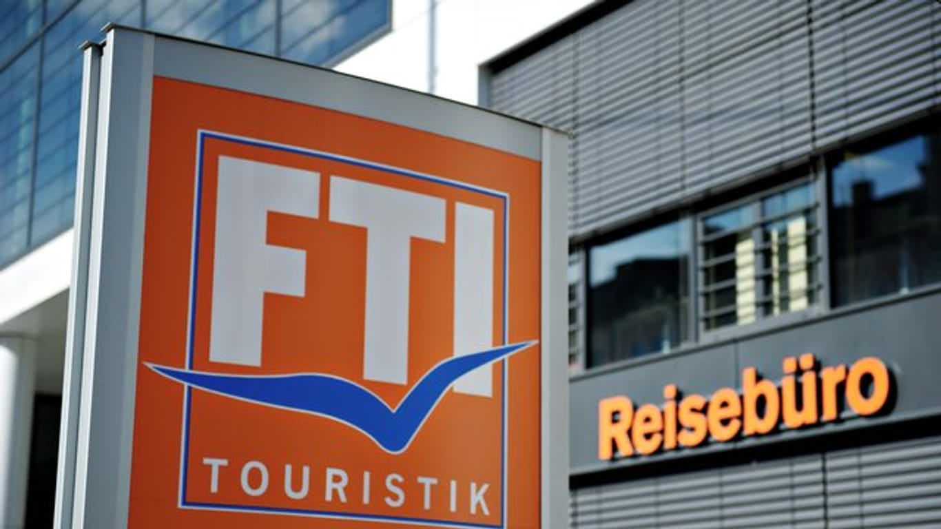 Logo des Reiseveranstalters FTI-Touristik (Symbolbild): Das Unternehmen leidet unter der Corona-Pandemie.
