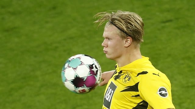 Soll noch möglichst lange beim BVB bleiben: Torjäger Erling Haaland. Soll noch möglichst lange beim BVB bleiben: Torjäger Erling Haaland.