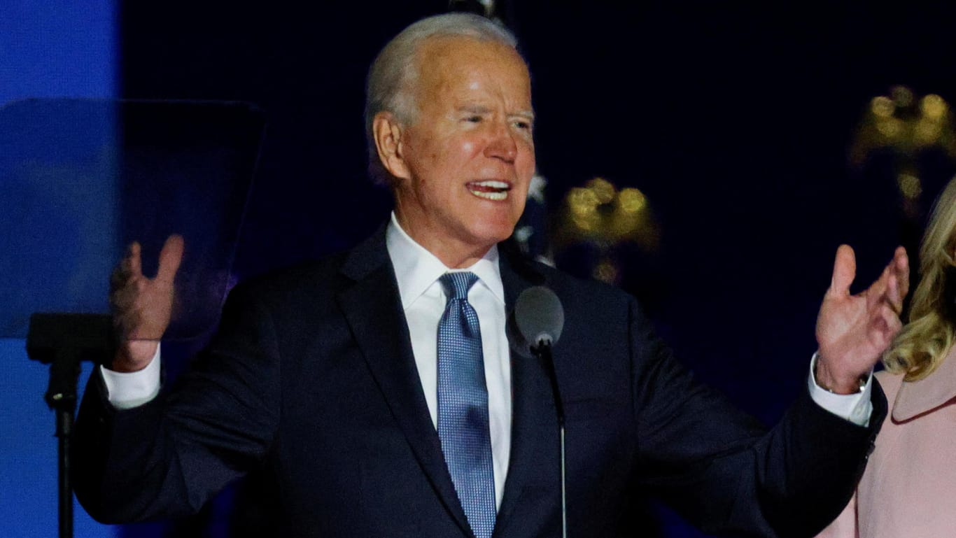 Der demokratische Präsidentschaftskandidat Joe Biden: Sein Team findet die Aussagen Trumps skandalös.