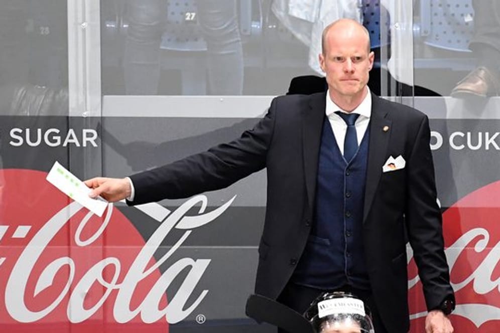 Fehlt beim Deutschland Cup: Eishockey-Bundestrainer Toni Söderholm.
