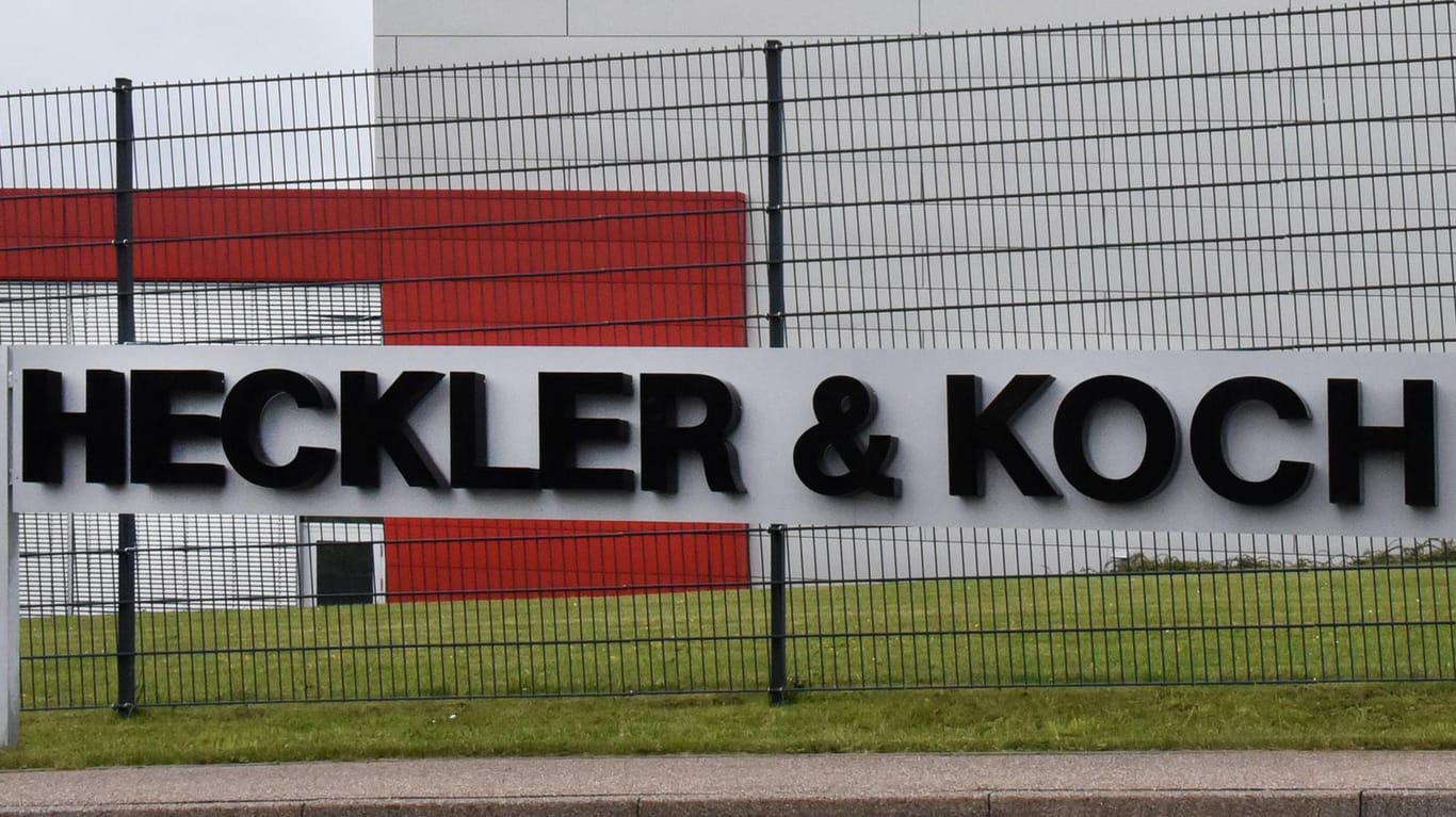 Unternehmenssitz von Heckler & Koch in Oberndorf am Neckar (Symbolbild): Der Waffenproduzent sitzt auf einem hohen Schuldenberg.