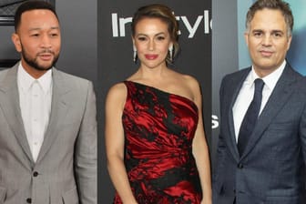 John Legend, Alyssa Milano und Mark Ruffalo: Die US-Stars zeigen sich angesichts der Äußerungen von US-Präsident Donald Trump nach der Wahl empört.