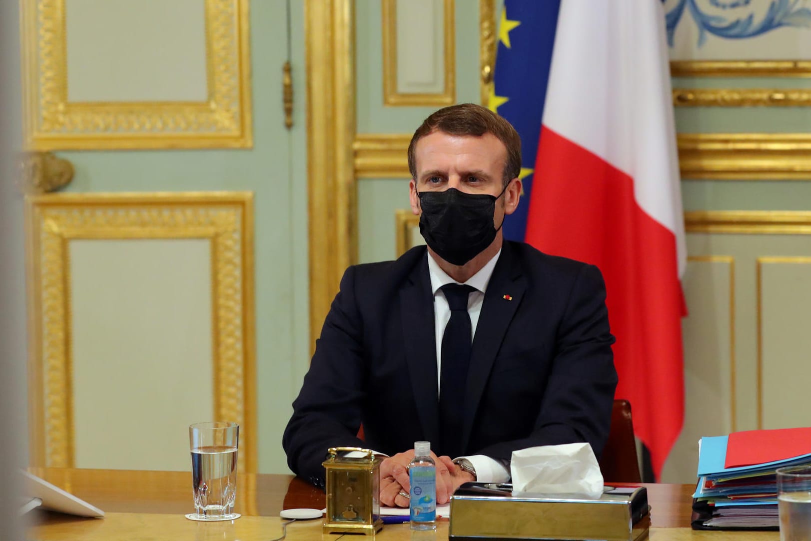 Frankreichs Präsident Emmanuel Macron: Unter seinem Vorsitz fand die Regierungssitzung statt.