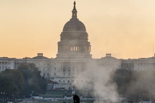 Das Kapitol in Washington, Sitz von Senat und Repräsentantenhaus.