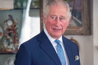 Prinz Charles: Der britische Thronfolger hat dem Modemagazin ein Interview gegeben und sich dafür inmitten von Hortensien ablichten lassen.
