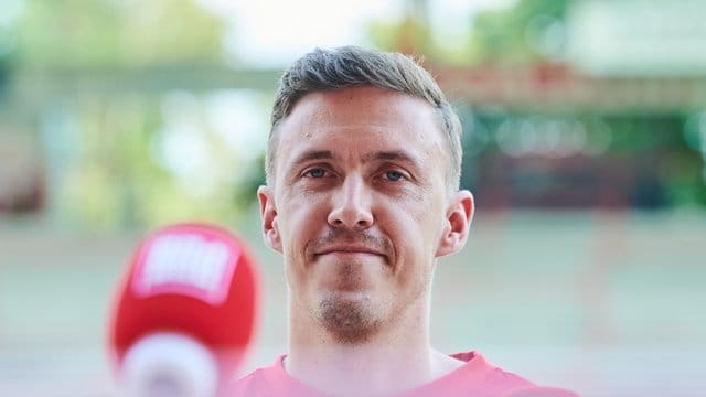 War in Rage wegen eines Blitzers in Berlin: Union-Torjäger Max Kruse. War in Rage wegen eines Blitzers in Berlin: Union-Torjäger Max Kruse.