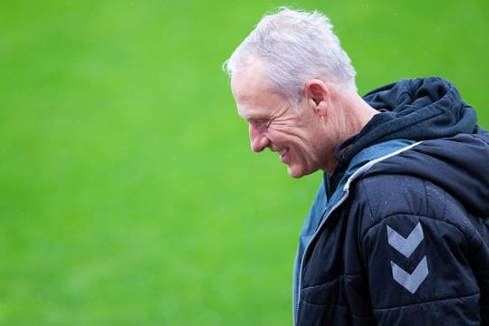 Empfindet leere Stadien als deprimierend: Freiburgs Trainer Christian Streich.