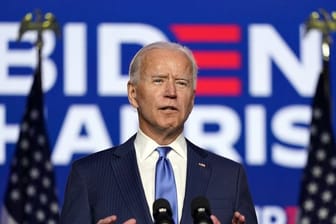 Joe Biden bei einem Auftritt in Wilmington, Delaware.