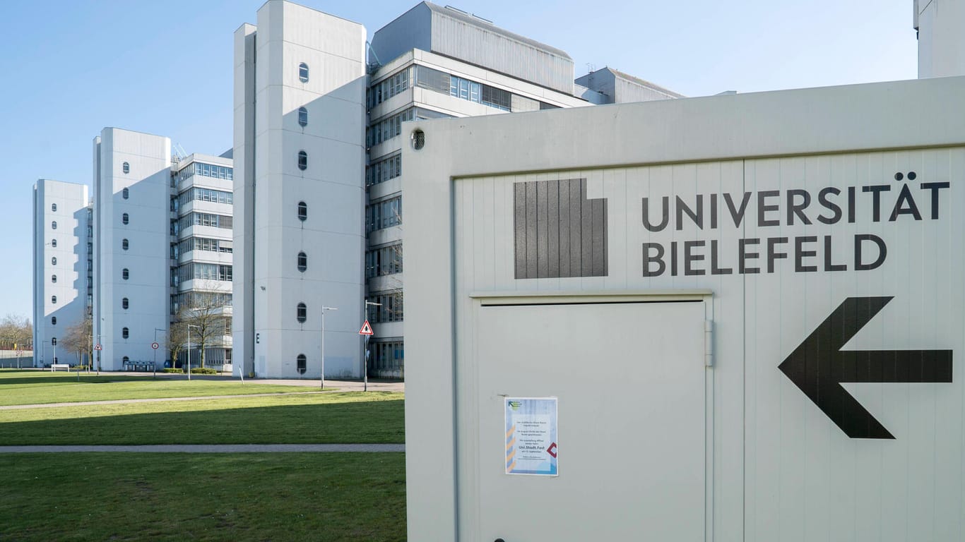Hochschulcampus der Universität Bielefeld (Symbolbild): Ein Projekt der Uni wird mit 2,4 Millionen Euro gefördert.