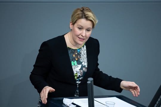 Bundesfamilienministerin Franziska Giffey.