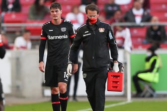 Könnte gegen Gladbach wieder fit sein: Leverkusens Patrik Schick (l).