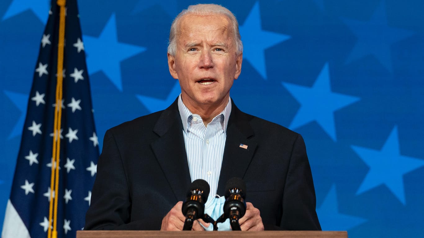 Joe Biden: Der frühere Vizepräsident hat sich erneut an die Nation gewendet.