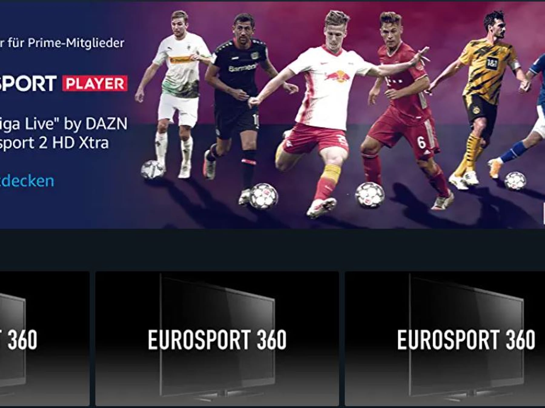 Amazon Prime Bundesliga-Spiele für einen Cent