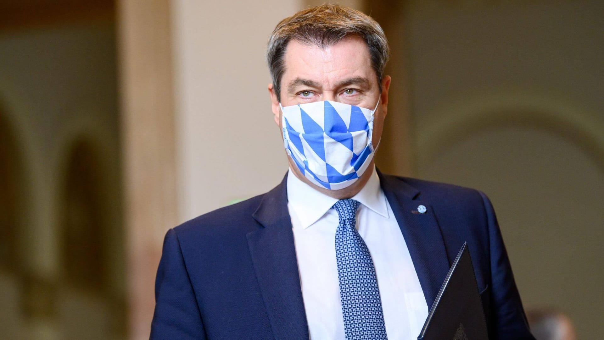 Markus Söder: Nur etwa 32 Prozent der Christsozialen plädierten für den bayerischen Ministerpräsidenten als Kanzlerkandidat.