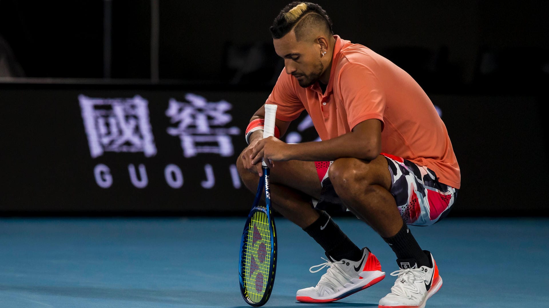 Emotional: Nick Kyrgios ist bekannt für Gefühlsausbrüche auf dem Platz.