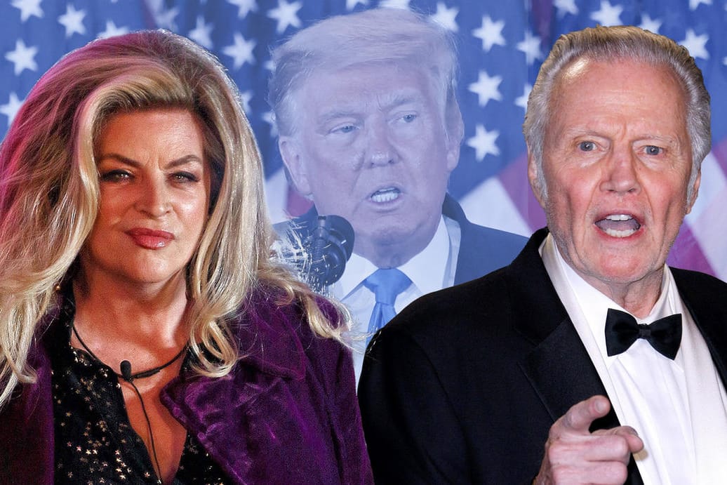 Kirstie Alley und John Voight: Sie gelten als Unterstützer von Donald Trump.