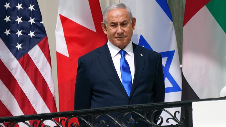 Israels Premierminister Benjamin Netanyhu: Er gratulierte den Wahlsiegern und dankte Trump.