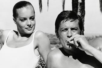 Romy Schneider und Alain Delon: Die beiden spielten 1968 im Film "Swimming Pool" zusammen.