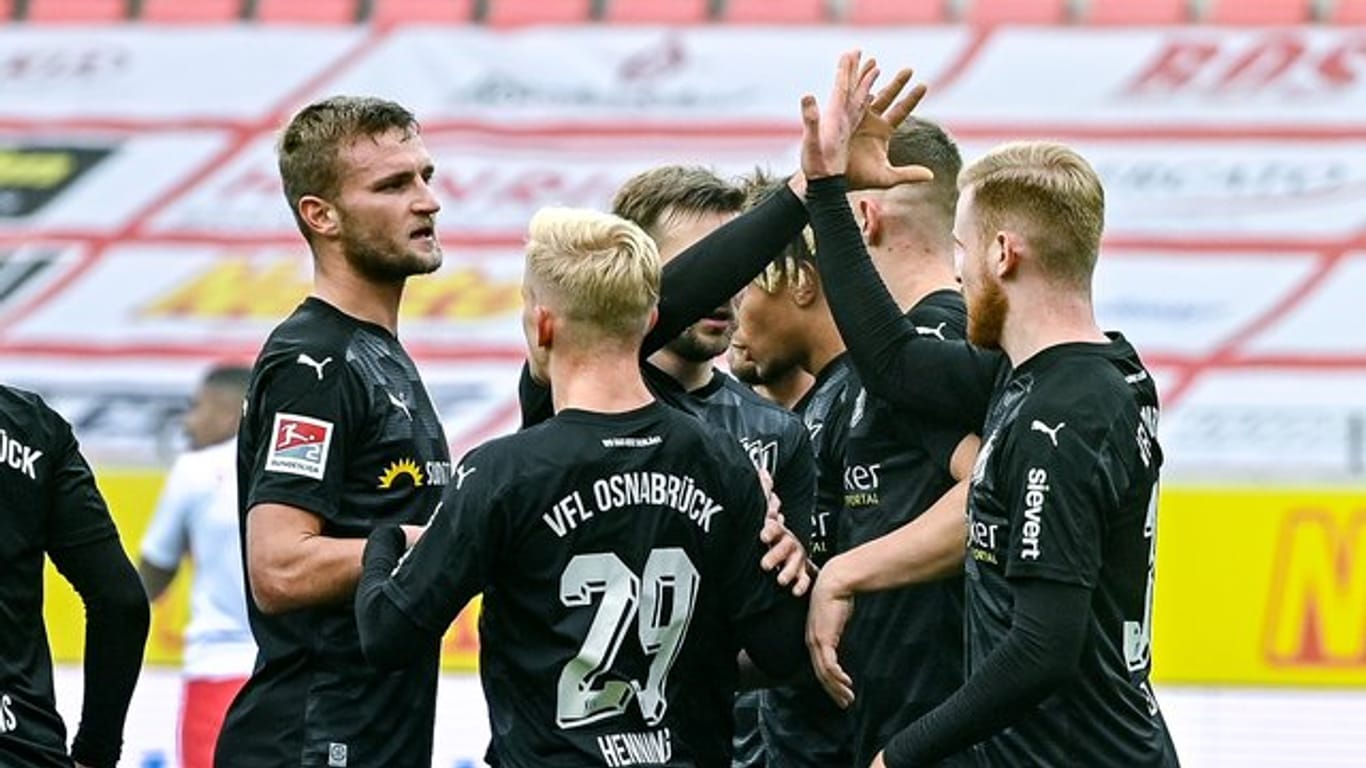 Trotz Rückstand konnte der VfL Osnabrück drei Punkte in Regensburg bejubeln.