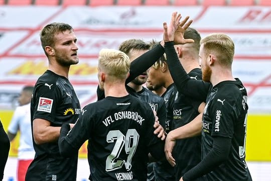 Trotz Rückstand konnte der VfL Osnabrück drei Punkte in Regensburg bejubeln.