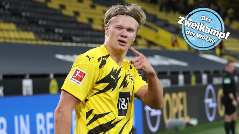 BVB-Hoffnungsträger Erling Haaland: Der Stürmer hat in seinen insgesamt 29 Pflichtspielen für Dortmund 27 Tore erzielt.