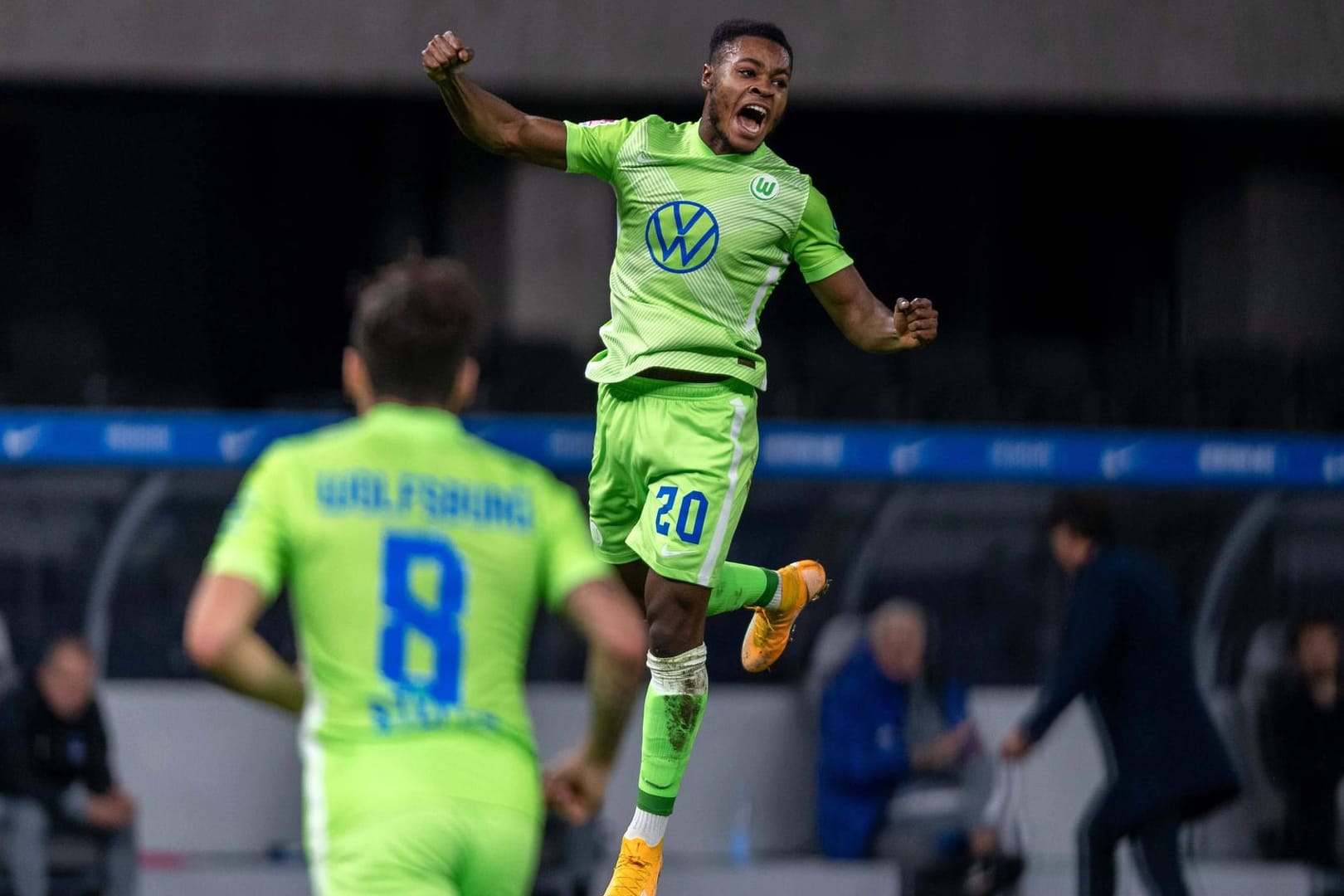 VfL Wolfsburg: Ridle Baku ist der Glückliche, der von Jogi Löw für die kommenden Länderspiele nachnominiert wurde.