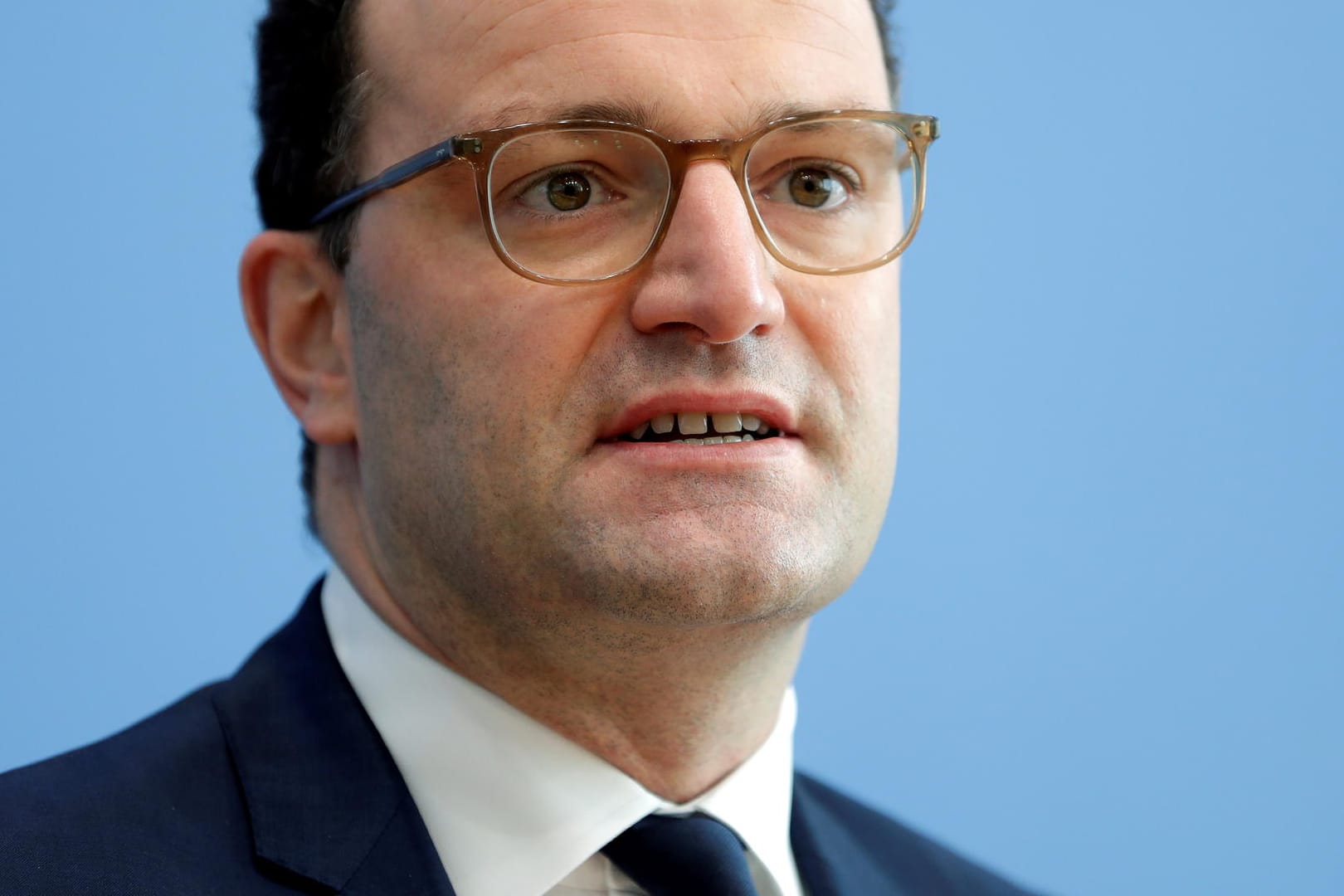 Bundesgesundheitsminister Jens Spahn (CDU): "In einer Phase wie jetzt, müssen zuerst mal die getestet werden, die Symptome haben".