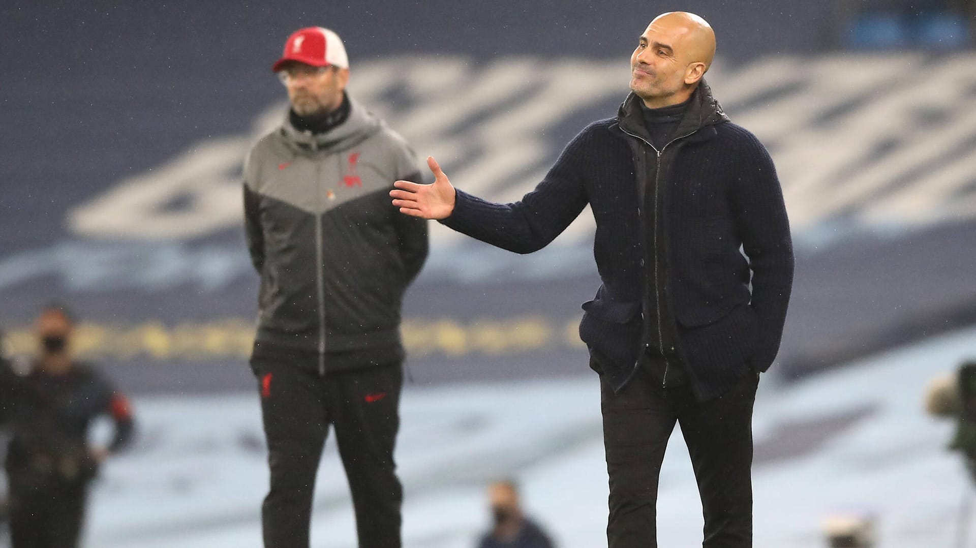 Manchester City: Pep Guardiola hat sich nach dem Spiel gegen Liverpool über die Regeln in der Premier League aufgeregt.