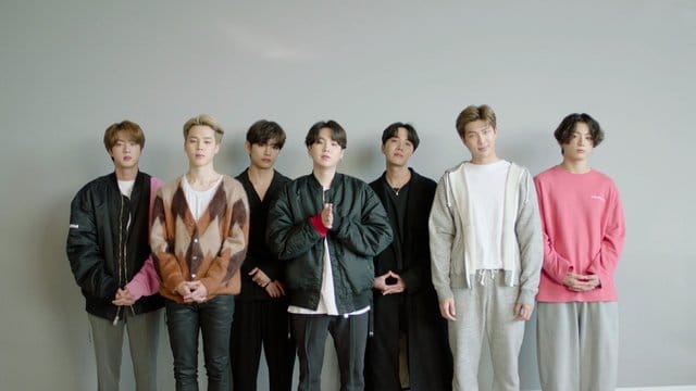 Die Jungs von BTS, die bei den MTV Europe Music Awards die meisten Preise einheimsen konnten. Die Jungs von BTS, die bei den MTV Europe Music Awards die meisten Preise einheimsen konnten.