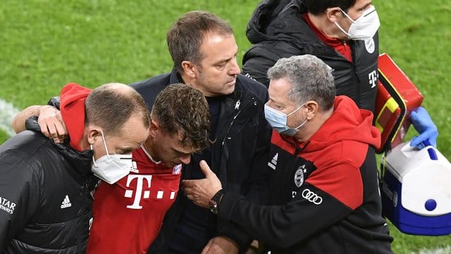 Der verletzte Joshua Kimmich (2. Der verletzte Joshua Kimmich (2.