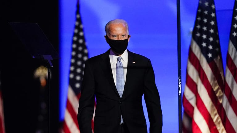 Joe Biden: Auf den neuen Präsidenten warten große Herausforderungen, nicht zuletzt aufgrund der Corona-Pandemie.