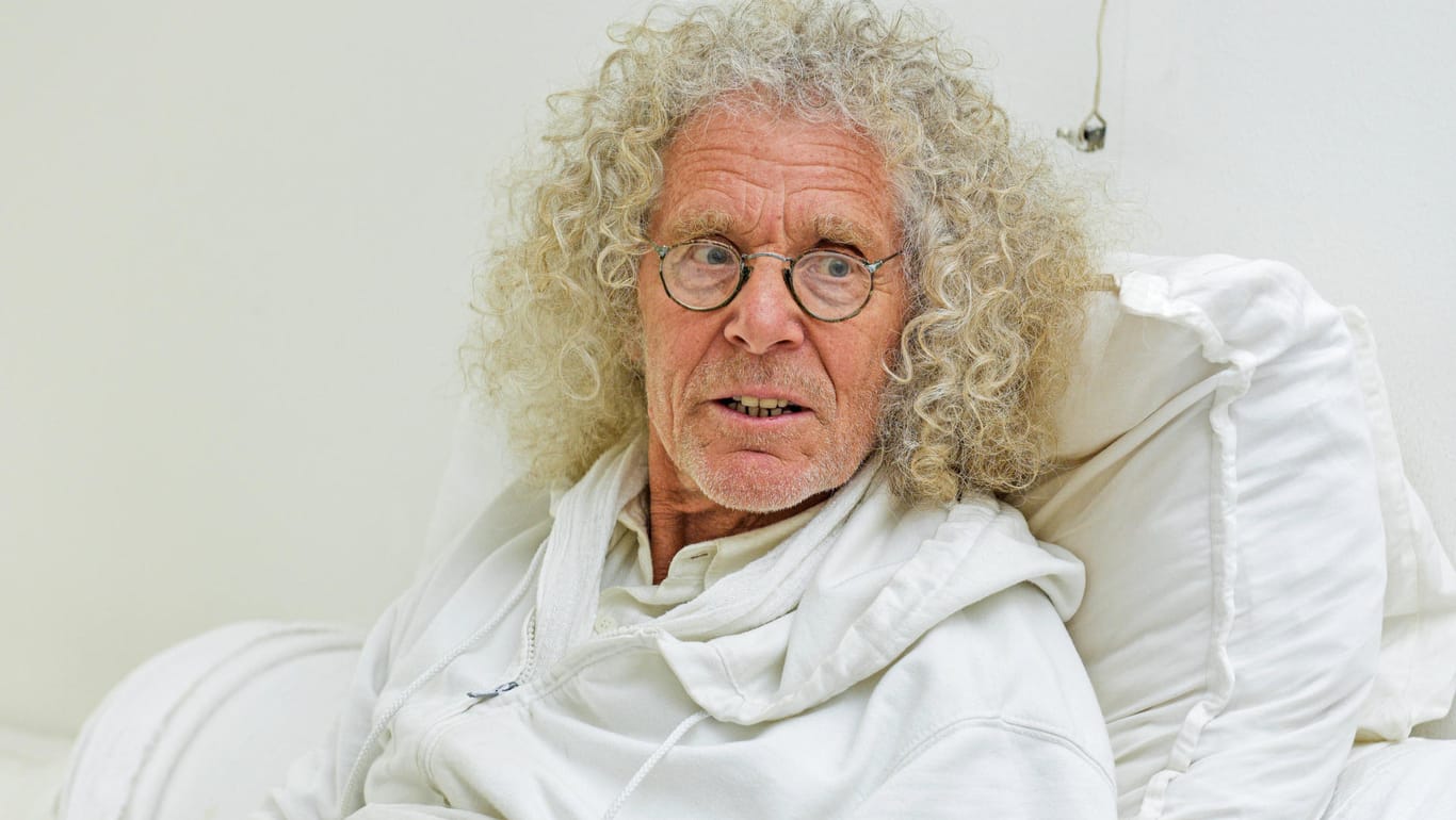 Rainer Langhans: Die 80-jährige Hippie-Ikone hat Krebs.