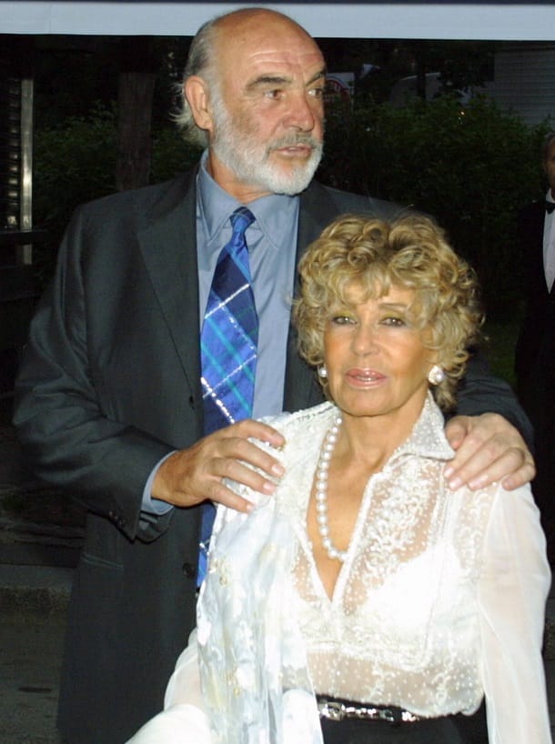Micheline Roquebrune war Sean Connery waren über 45 Jahre verheiratet.