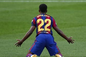 Fällt wegen einer Meniskusverletzung länger aus: Ansu Fati vom FC Barcelona.