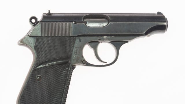 "Walther PP": Die Waffe wird auf 150.000 bis 200.000 Dollar geschätzt.