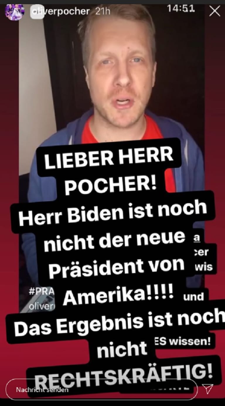 Michael Wendler hat noch immer Hoffnung.