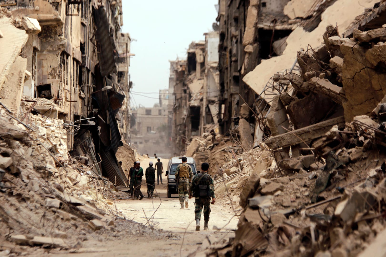 Krieg in Syrien: Ein Deutscher wurde in einem Gefängnis in Damaskus gefoltert. (Archivbild)