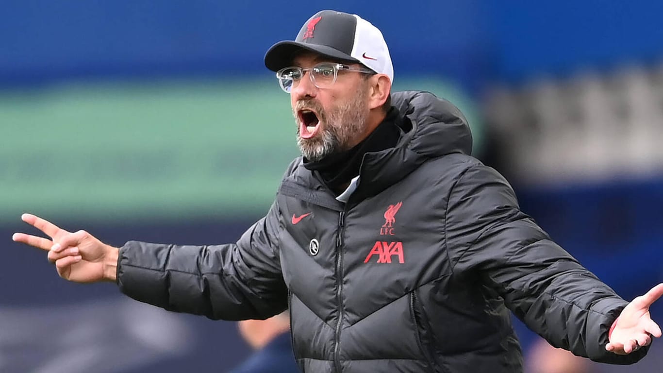 Jürgen Klopp: Der Coach des FC Liverpool lässt sich in dieser Saison wiederholt zu emotional aufgeladenen Reaktionen hinreißen.