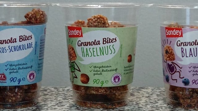 Rückruf: Sesam-Samen im Lidl-Snack "Sondey Granola Bites" könnten das gesundheitsschädliche Pflanzenschutzmittel Ethylenoxid enthalten.