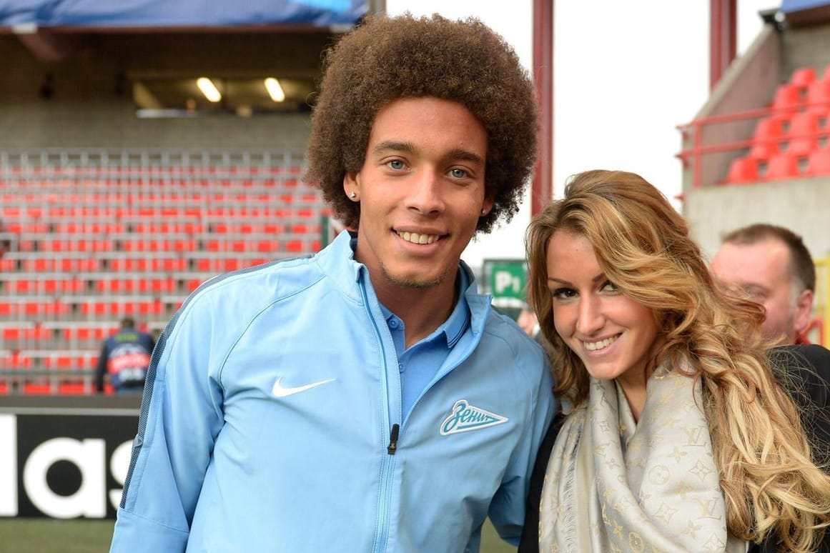 Axel Witsel mit seiner Frau Rafaella Szabo: Das Paar erwartet erneut Nachwuchs.