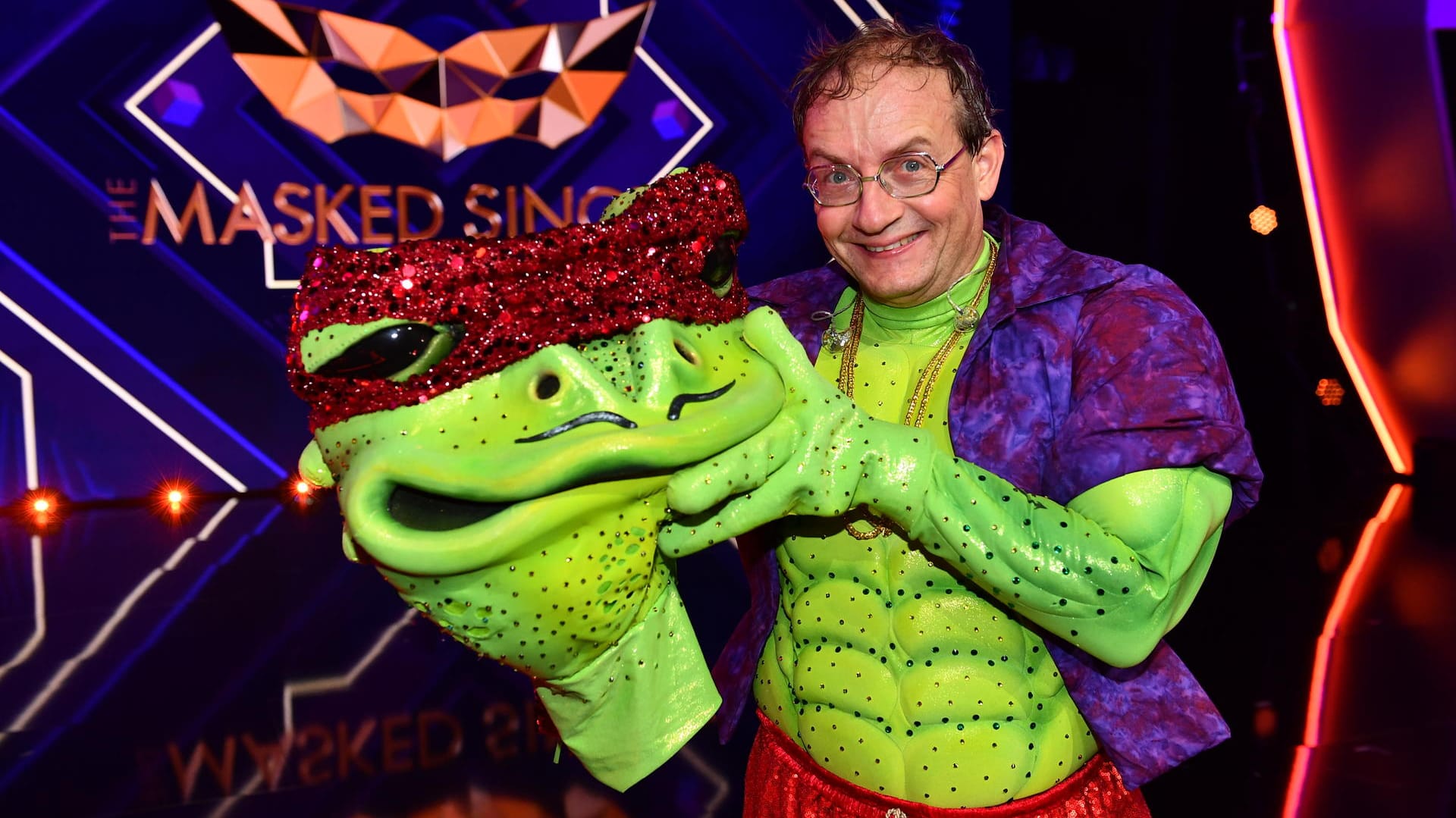 "The Masked Singer": Wigald Boning war der Frosch.