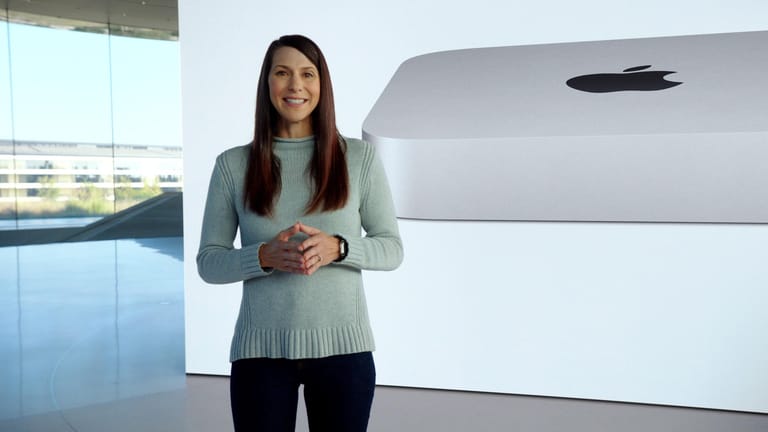 Apple hat neue Computer mit hauseigenem Prozessor vorgestellt: Künftig schneller und stromsparender.