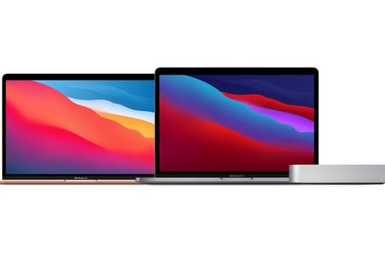 MacBook Pro und Mac mini: Apple hat seine ersten Mac-Computer mit Chips aus eigener Entwicklung statt Intel-Prozessoren vorgestellt.