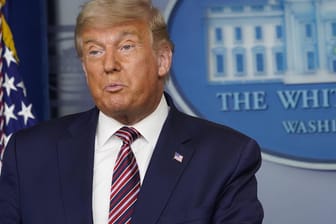 Donald Trump im Weißen Haus: Der abgewählte Präsident ist nicht zum ersten Mal Ziel von "loser.com".