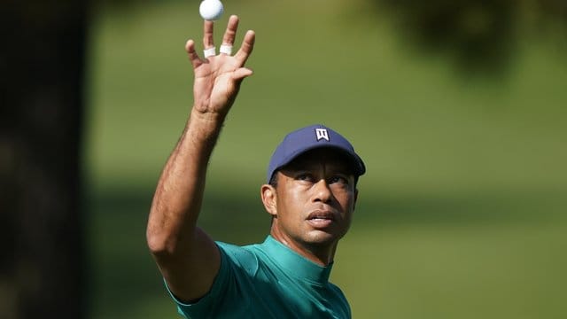 Titelverteidiger in Augusta: Tiger Woods.