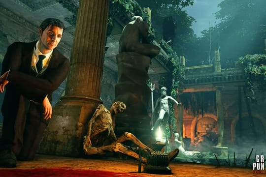 Was ist hier passiert? Sechs Rätsel wollen in "Sherlock Holmes: Crimes and Punishments" gelöst werden.